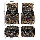 Custom Golden Dragon Floor Mats