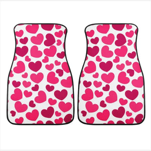 Custom Hearts Floor Mats