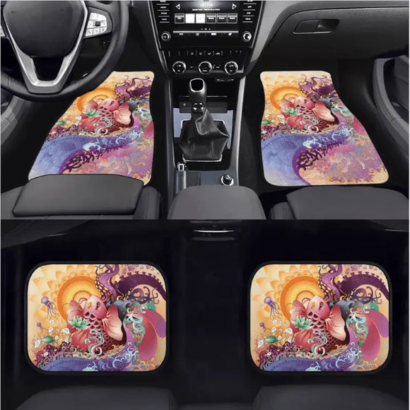 Custom Koi Fish  Floor Mats