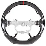 Custom Made - Tomu Carbon & Leather Steering Wheel - Optional LED Display