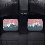 Custom Mount Fuji + Japanese Sunrise  Floor Mats