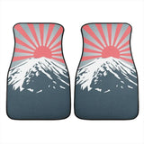 Custom Mount Fuji + Japanese Sunrise  Floor Mats