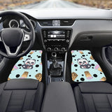 Custom Panda Boba Floor Mats