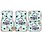 Custom Panda Boba Floor Mats