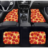 Custom Pepperoni Pizza Floor Mats