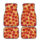 Custom Pepperoni Pizza Floor Mats