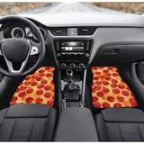 Custom Pepperoni Pizza Floor Mats