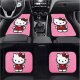 Custom Pink Kitty Cat Floor Mats