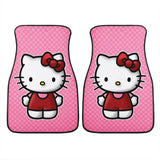 Custom Pink Kitty Cat Floor Mats