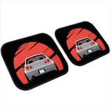 Custom R34 Skyline Japanese In To The Sun Set Floor Mats