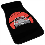 Custom R34 Skyline Japanese In To The Sun Set Floor Mats