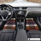 Custom Universal Bride style Floor Mats Brown