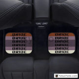 Custom Universal Bride style Floor Mats Brown