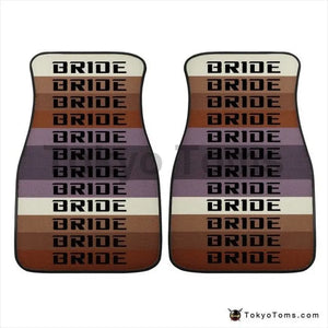 Custom Universal Bride style Floor Mats Brown