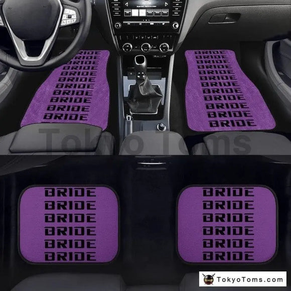 Custom Universal Bride style Floor Mats Purple