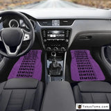 Custom Universal Bride style Floor Mats Purple