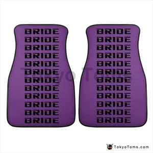 Custom Universal Bride style Floor Mats Purple