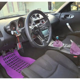 Custom Universal Bride style Floor Mats Purple