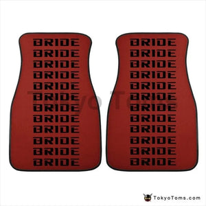 Custom Universal Bride style Floor Mats Red