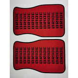 Custom Universal Bride style Floor Mats Red