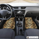 Custom Universal Leopard Car Floor Mats - Purple Leopard