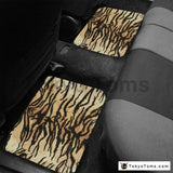 Custom Universal Leopard Car Floor Mats - Purple Leopard