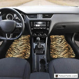 Custom Universal Leopard Car Floor Mats  -Yellow Leopard