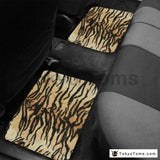 Custom Universal Leopard Car Floor Mats  -Yellow Leopard