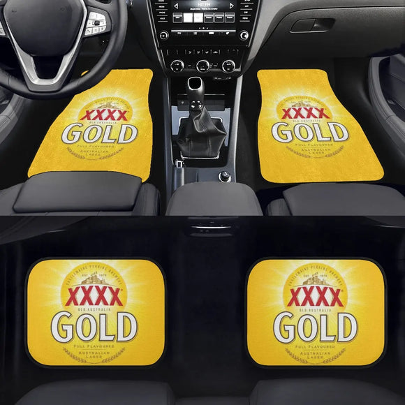 Custom XXXX Gold Floor Mats