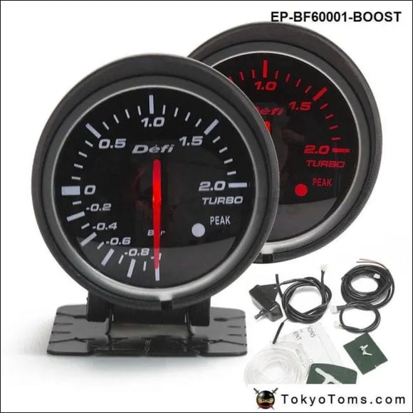 DEFI Bf STYLE 60mm Boost Gauge - Tokyo Tom's