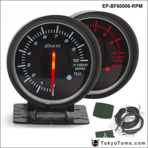 DEFI Bf STYLE 60mm Led Tachometer Gauge - Tokyo Tom's