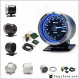 DF Link Meter Advance C2 Oil Pressure Gauge Blue - Tokyo Tom's