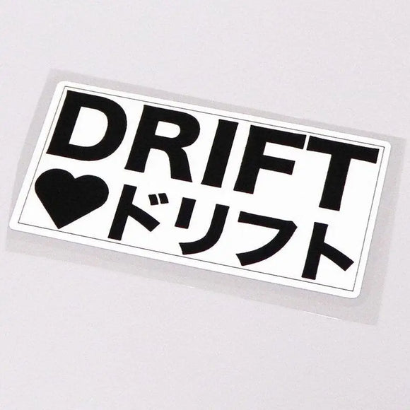 DRIFT HEART Japanese Sticker - Tokyo Tom's