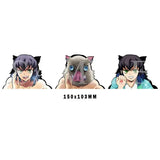 Demon Slayer Hashibira Inosuke anime Motion Sticker