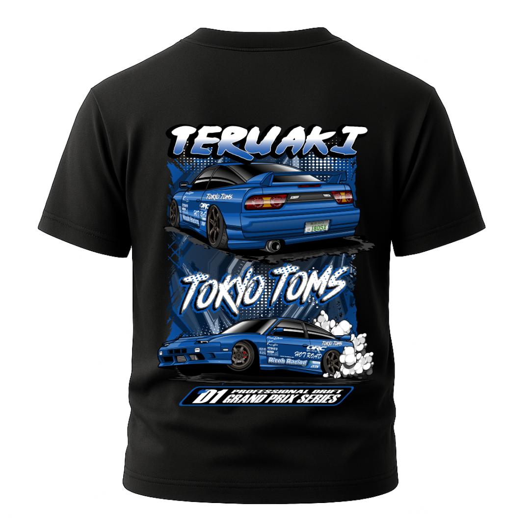 ONE TEAM様
専用2枚セット Teruaki 180SX Drift T-Shirt – D1 Grand Prix Series