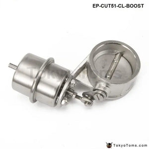 Boost Activated Exhaust Cutout / Dump 51mm Closed Style Pressure: About 1 Bar For BMW Mini Cooper - Tokyo Tom's