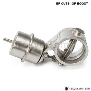 Boost Activated Exhaust Cutout / Dump 51mm Open Style Pressure: About 1 Bar For BMW E39 5-Series - Tokyo Tom's