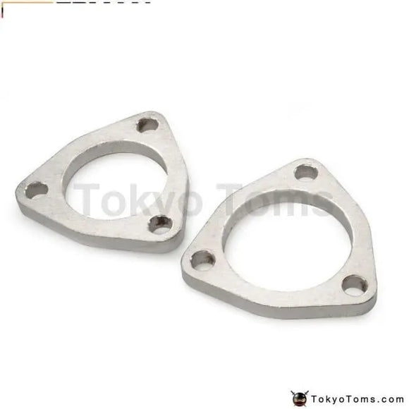 Td06 Turbine Inlet And Outlet Triangle 3 Bolt Fit For Turbo / Dump Pipe Steel Flange T67 25G 20G - Tokyo Tom's