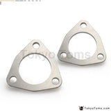 Td06 Turbine Inlet And Outlet Triangle 3 Bolt Fit For Turbo / Dump Pipe Steel Flange T67 25G 20G - Tokyo Tom's