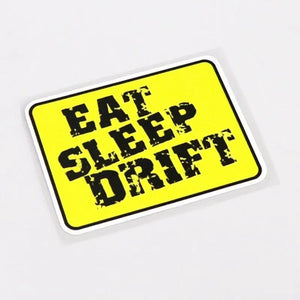 EAT SLEEP DRIFT Badge Sticker Decal - Tokyo Tom's