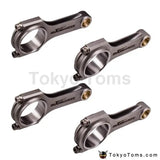 EN24 Forged H-beam Connecting Rod For Toyota Celica Corolla Lexus 2ZZ-GE Bielle for  2ZZGE 1.8L 138mm ARP2000 Floating Cranks