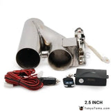 Exhaust Catback Turbo Electric E-Cutout 2.5" Y-Pipe With Remote For BMW E30 M20 325 325I 6Cy 1988-1993 - Tokyo Tom's