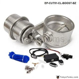 Exhaust Control Valve Set Cutout 2"51mm Pipe Closed With Boost Actuator With Wireless Remote Controller Set - Tokyo Tom's