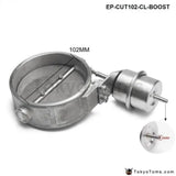 Exhaust Control Valve With Boost Actuator Cutout 102mm Pipe Close With Wireless Remote Controller Set - Tokyo Tom's