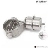 Exhaust Cutout 2'' 51mm Vacuum Activated Open Style Pressure: About 1 Bar For BMW E39 5 Series 97-03 - Tokyo Tom's