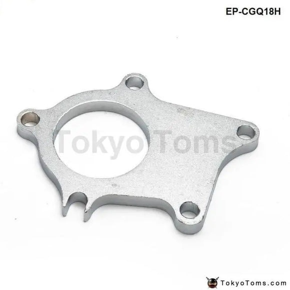 T04E T3/T4 430 5-Bolt Turbo Outlet Dump Pipe Mild Steel Flange/ Exhaust Housing Outlet Flange - Tokyo Tom's