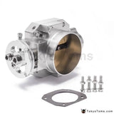 Aluminum Silver Intake Manifold 70Mm Throttle Body For Honda B16 B18 D16 F22 B20 D/B/H/F Eg Ek H22 - Tokyo Tom's