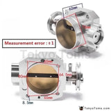 Aluminum Silver Intake Manifold 70Mm Throttle Body For Honda B16 B18 D16 F22 B20 D/B/H/F Eg Ek H22 - Tokyo Tom's