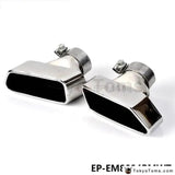 Chrome 304 Stainless Steel Exhaust Muffler Tip For BMW 13-14 5-Class F18/F10 - Tokyo Tom's