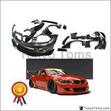 FRP Fiber Glass Body Kit Fit For 2007-2013 E92 M3 Rocket bunni Style Wide Body Kit Bumper Fender Spats Wing Lip